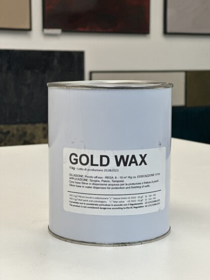 metallic wax